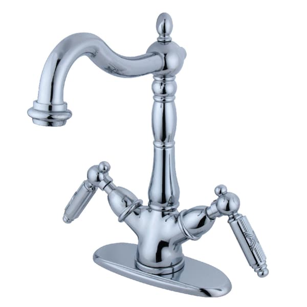 KS1491GL Vessel Sink Faucet, Polished Chrome
